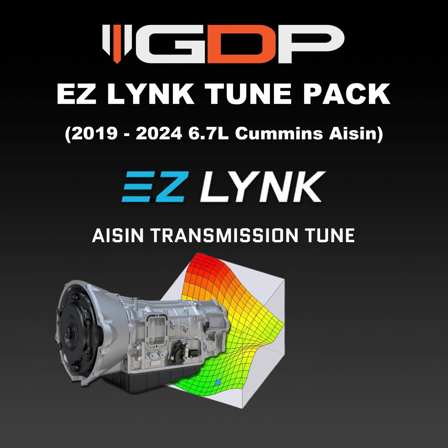 GDP EZ Lynk Transmission Tune File (2019-2024 6.7L Cummins *AISIN ONLY*) GDP Tune Files GDP