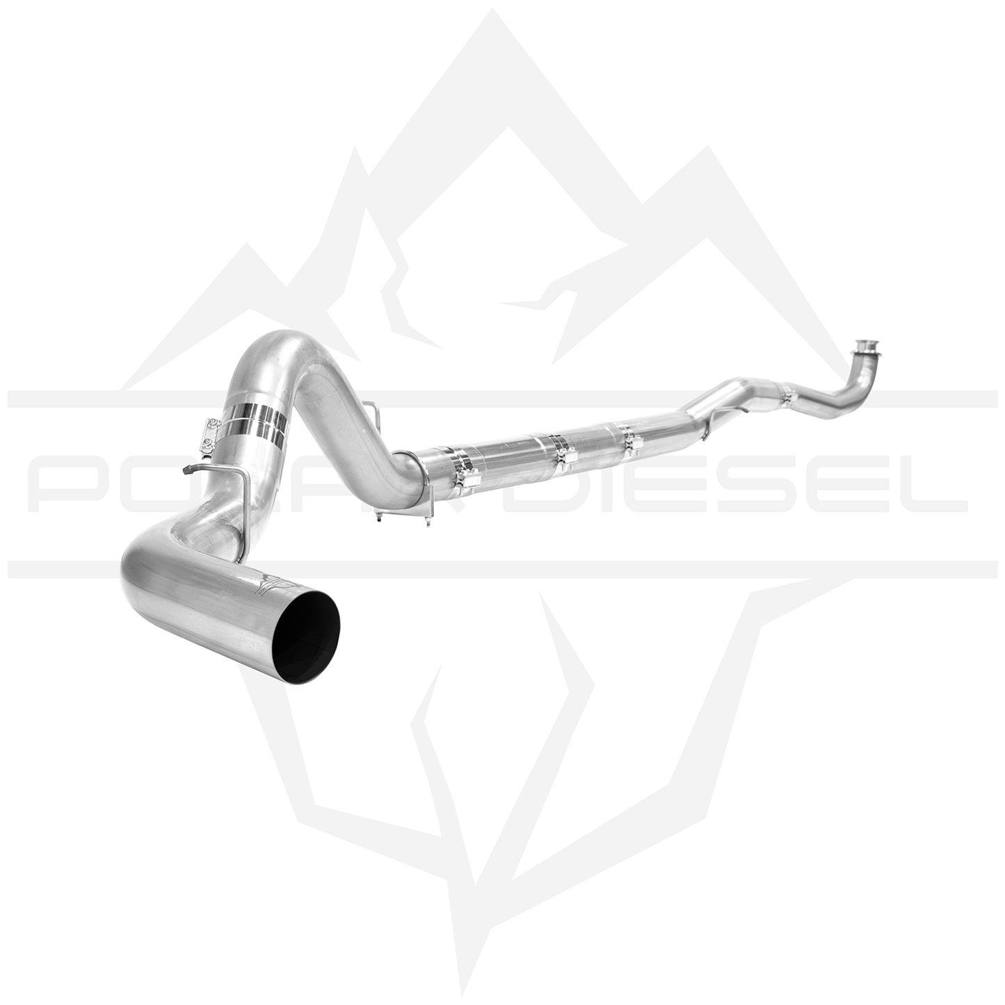 2017-2026 Duramax 6.6L 304SS 5" Polar Exhaust
