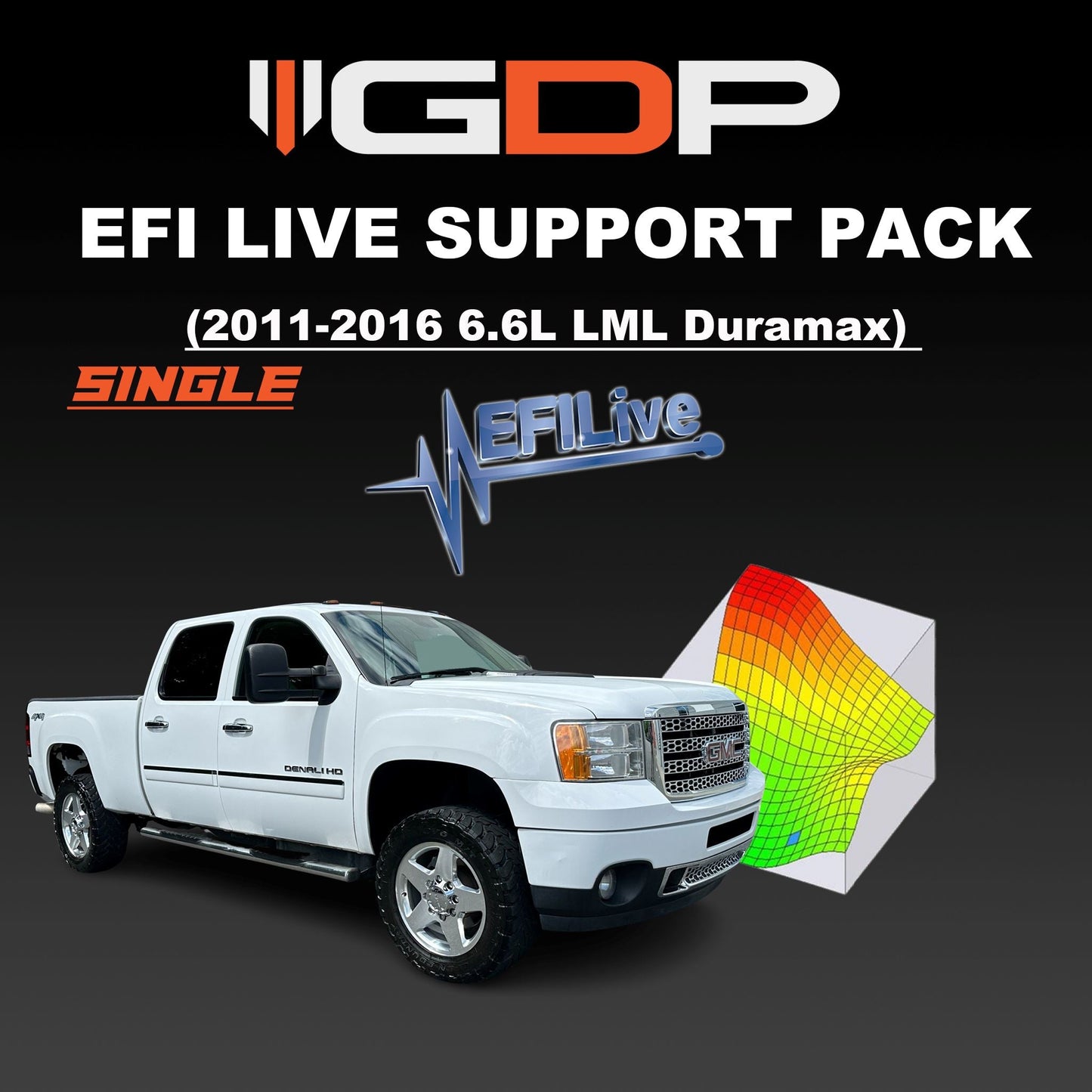 EFI Live GDP Single Support Package (Chevy/GMC 11-16 Duramax) GDP Tune Files GDP