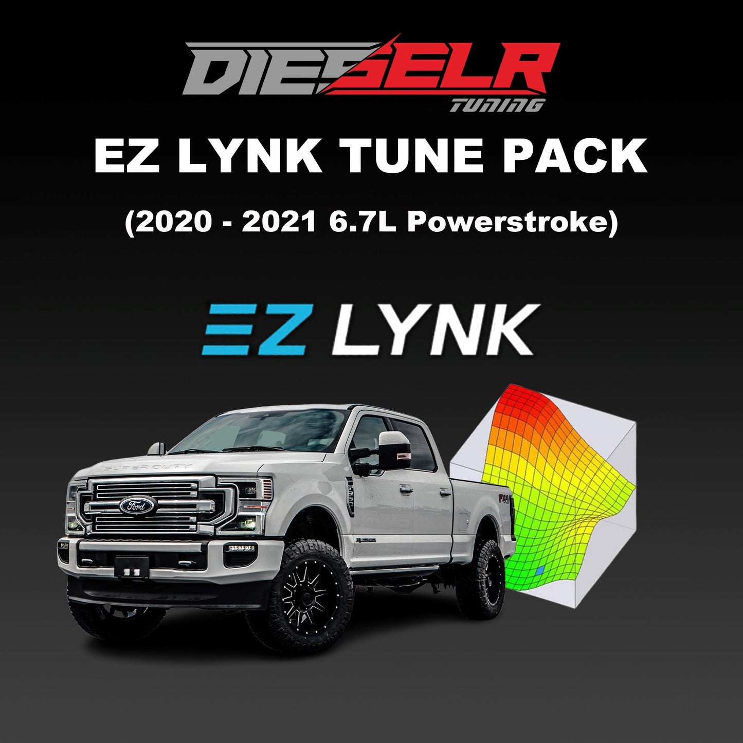 DIESELR EZ Lynk Single Tune File (2020-2021 Powerstroke 6.7L) Tune Files DIESELR Tuning