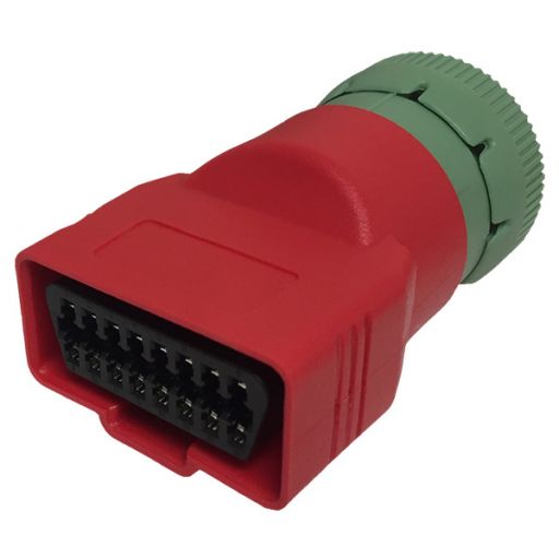 EFILive Green J1939 Male to OBDII Female Adapter (2017+)