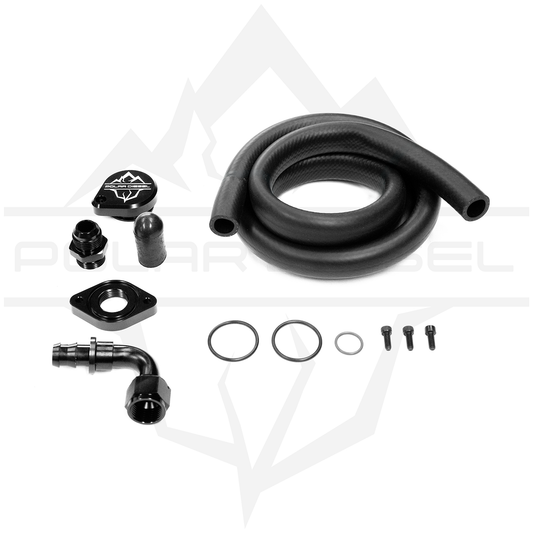 2011-2026 Ford Powerstroke 6.7L Polar CCV Delete Kit - Alpine Diesel Inc.