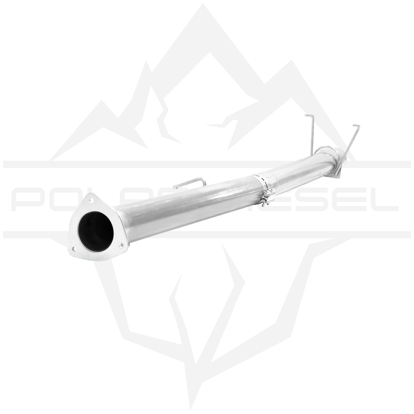 2013-2018 Cummins 6.7L Polar Delete Pipe - Alpine Diesel Inc.