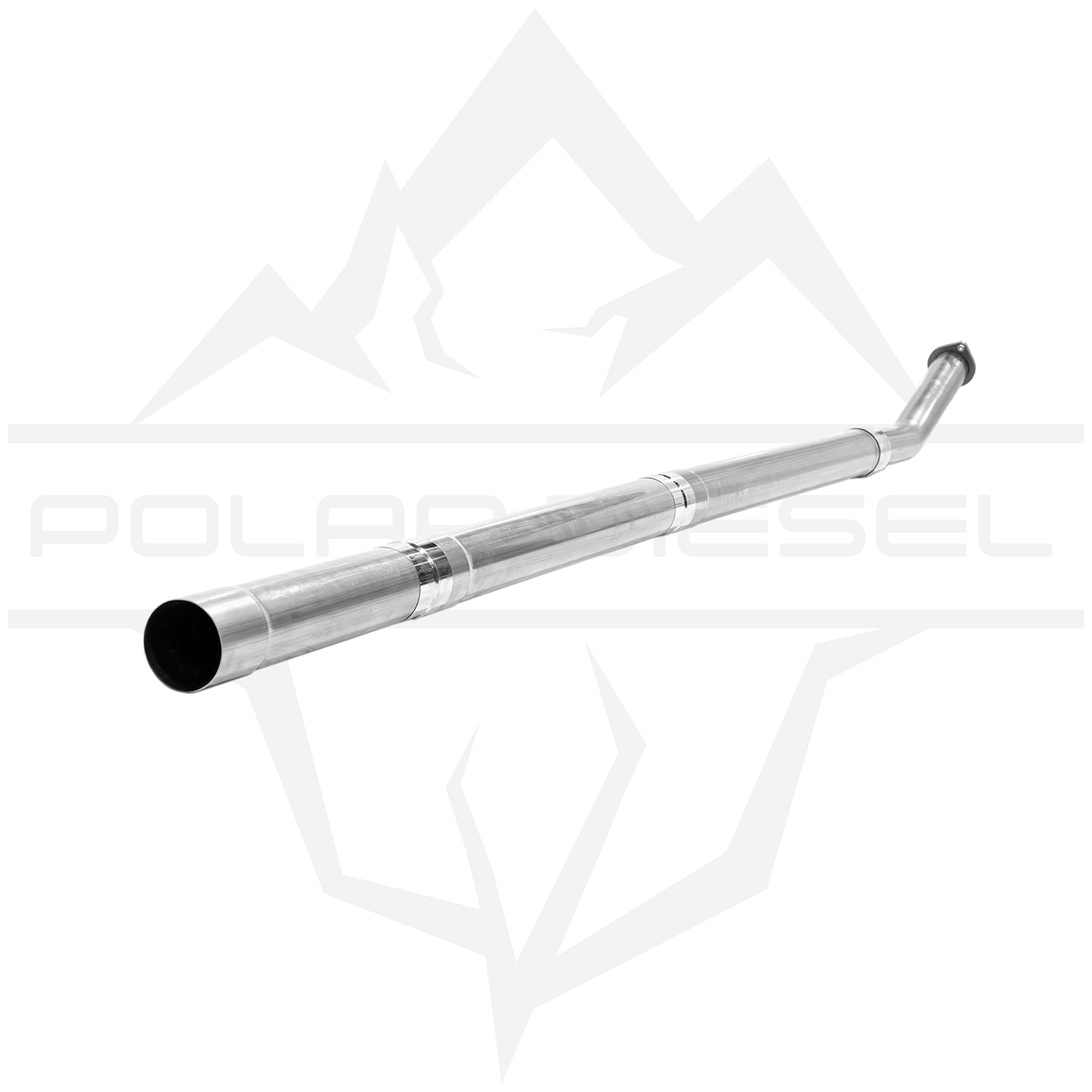 2018-2020 Ford Powerstroke 3.0L Polar Delete Pipe - Alpine Diesel Inc.