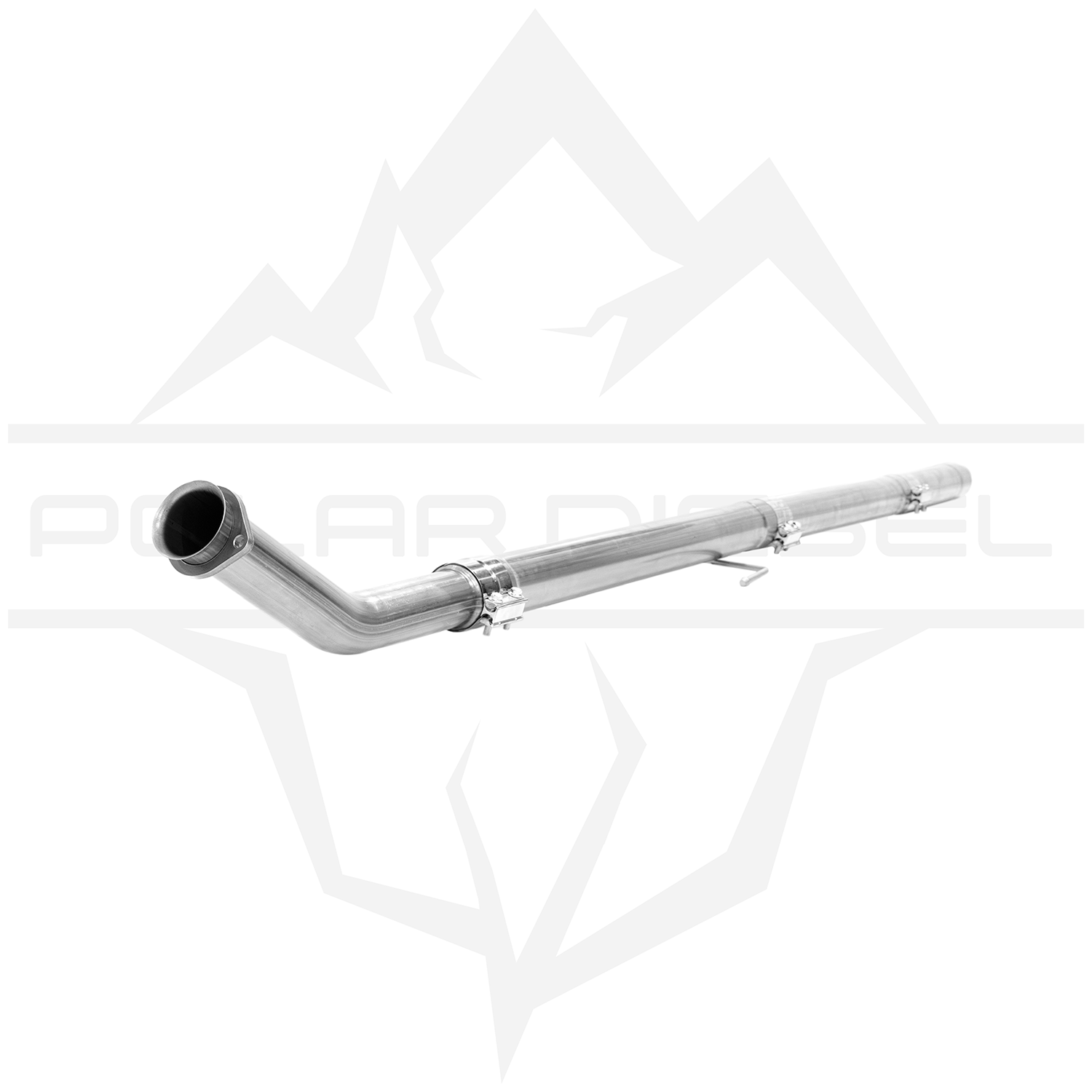 2018-2020 Ford Powerstroke 3.0L Polar Delete Pipe - Alpine Diesel Inc.