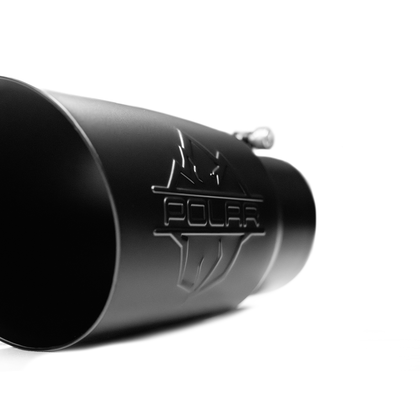Polar Diesel 304SS Black Oval Exhaust Tip