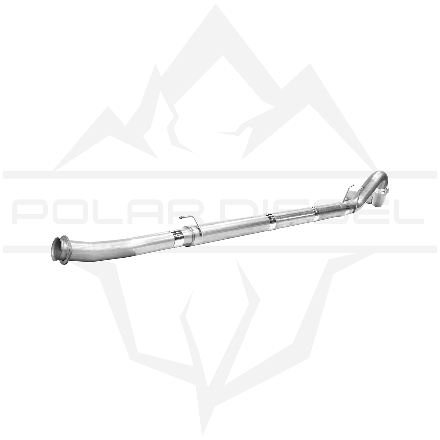 2023-2026 Ford Powerstroke 6.7L 304SS 5" Polar Exhaust & Downpipe Package