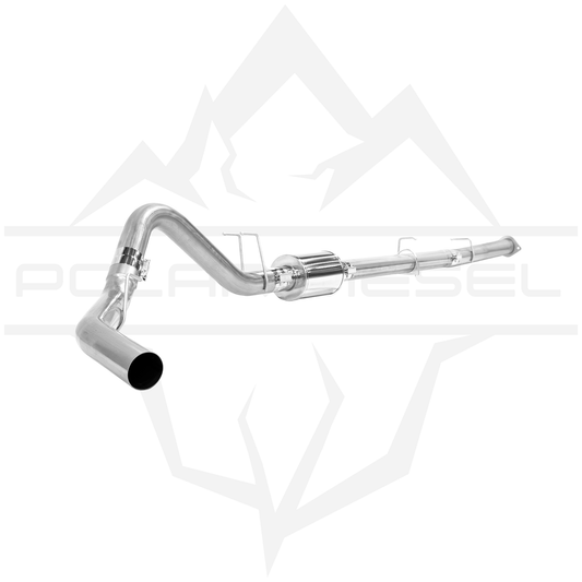 2008-2010 Ford Powerstroke 6.4L 4" Polar Exhaust With Muffler