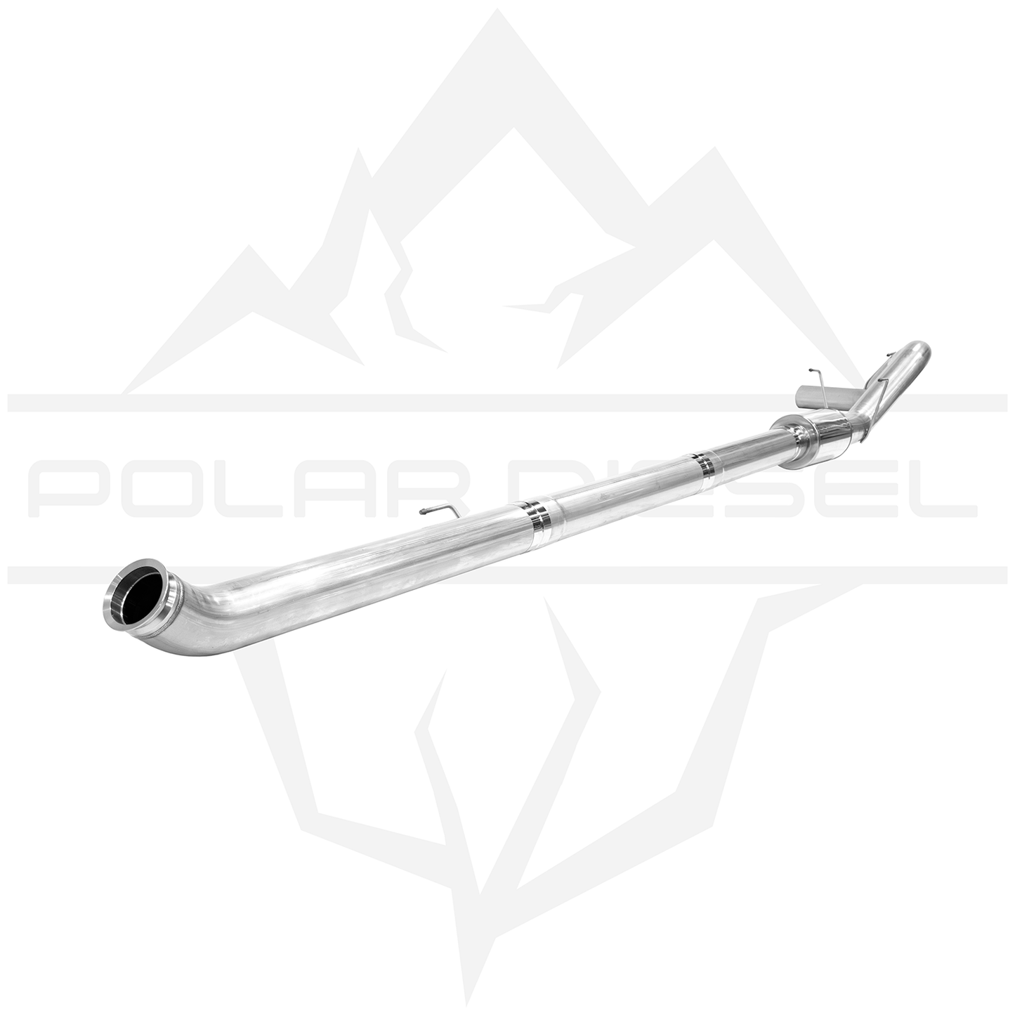 2019-2024 Cummins 6.7L 304SS 5" Polar Exhaust With Muffler
