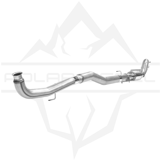 2011-2015 Duramax 6.6L 304SS 5" Polar Exhaust With Muffler