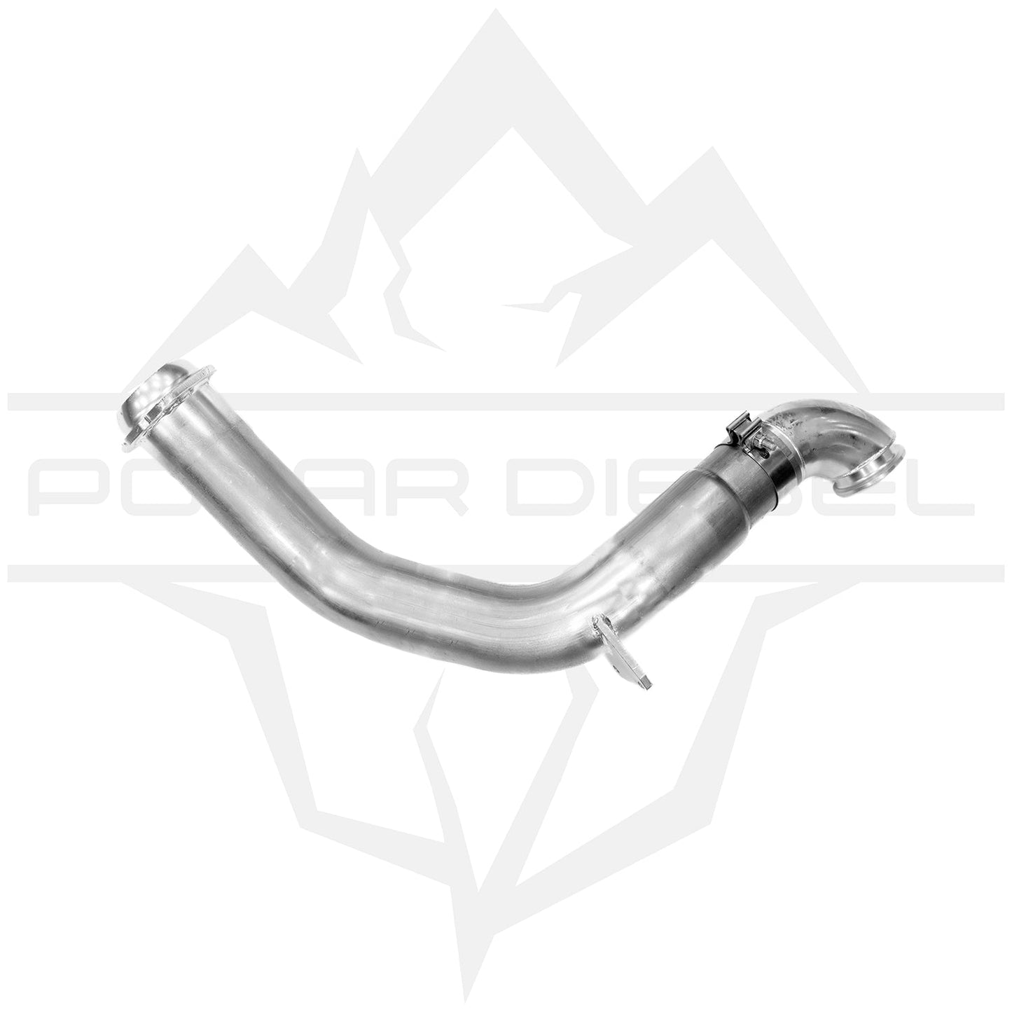 2023-2026 Ford Powerstroke 6.7L Polar Delete Pipe & Downpipe Package - Alpine Diesel Inc.