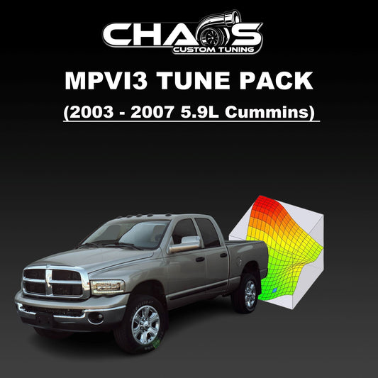 Chaos Custom Tuning MPVI3 Tune Files (2003-2007 Cummins 5.9L) Tune Files Chaos Custom Tuning 