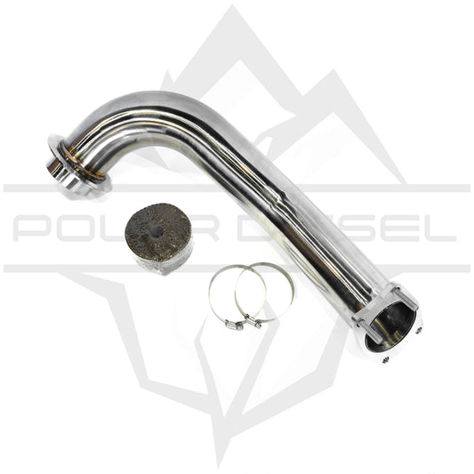 2017-2025 Duramax 6.6L Polar Downpipe - Alpine Diesel Inc.