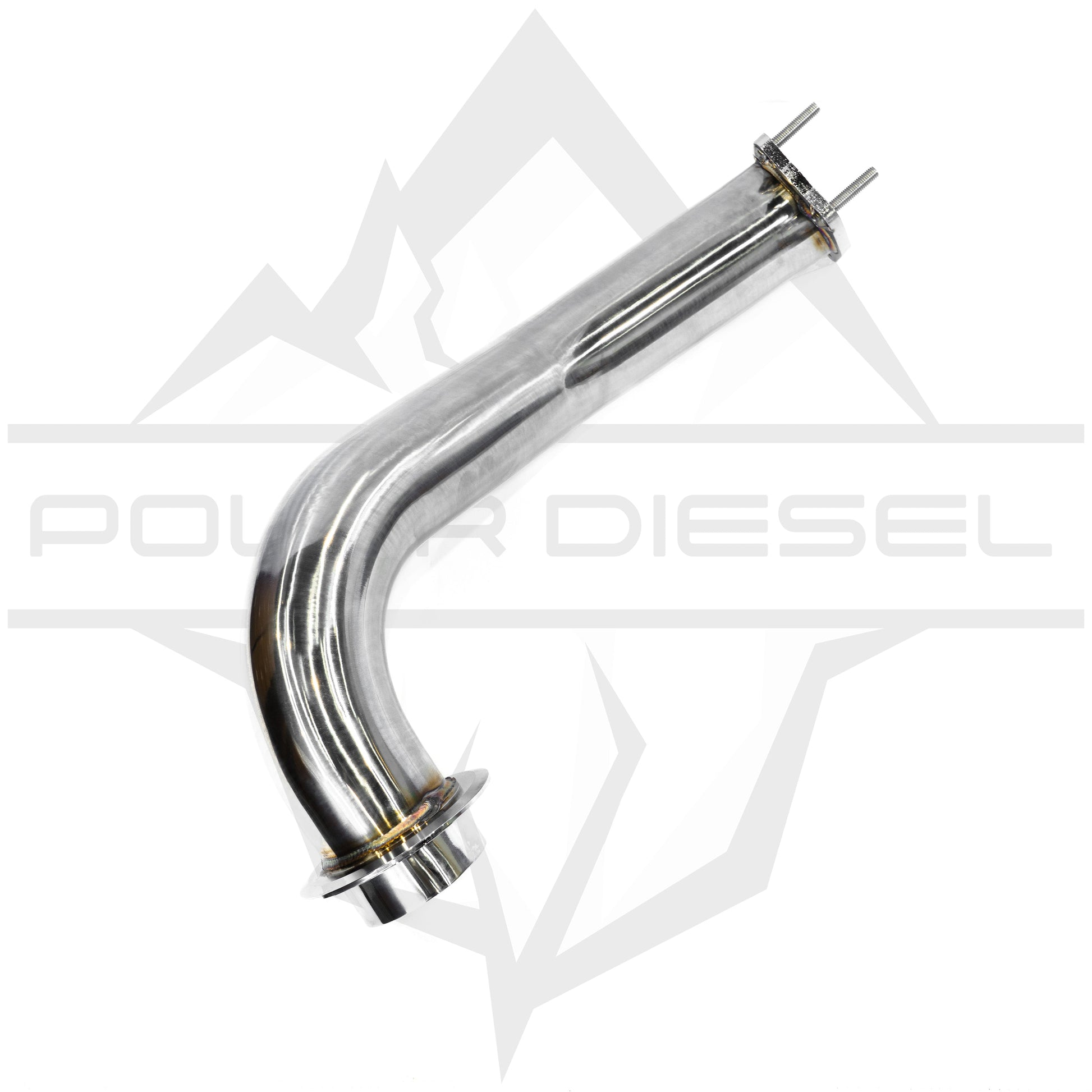 2017-2025 Duramax 6.6L Polar Downpipe - Alpine Diesel Inc.