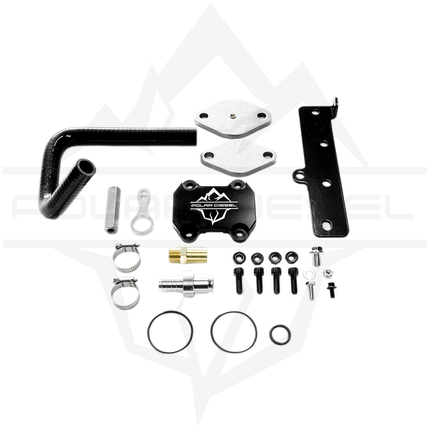 2007.5-2024 Cummins 6.7L Polar EGR Delete Kit - Alpine Diesel Inc.