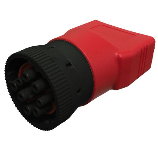 EFILive Black J1939 Male to OBDII Female Adapter (Up to 2016) - Alpine Diesel Inc.