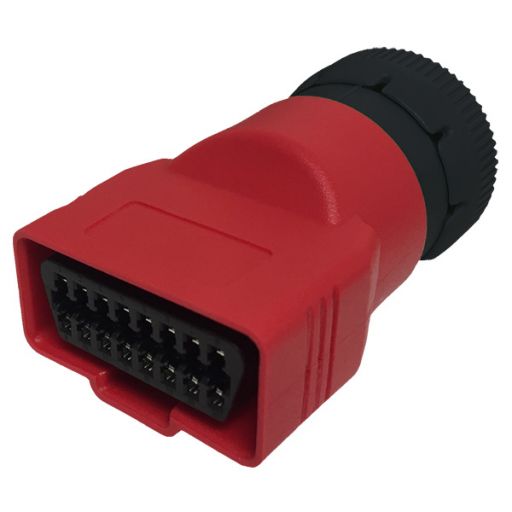 EFILive Black J1939 Male to OBDII Female Adapter (Up to 2016) - Alpine Diesel Inc.
