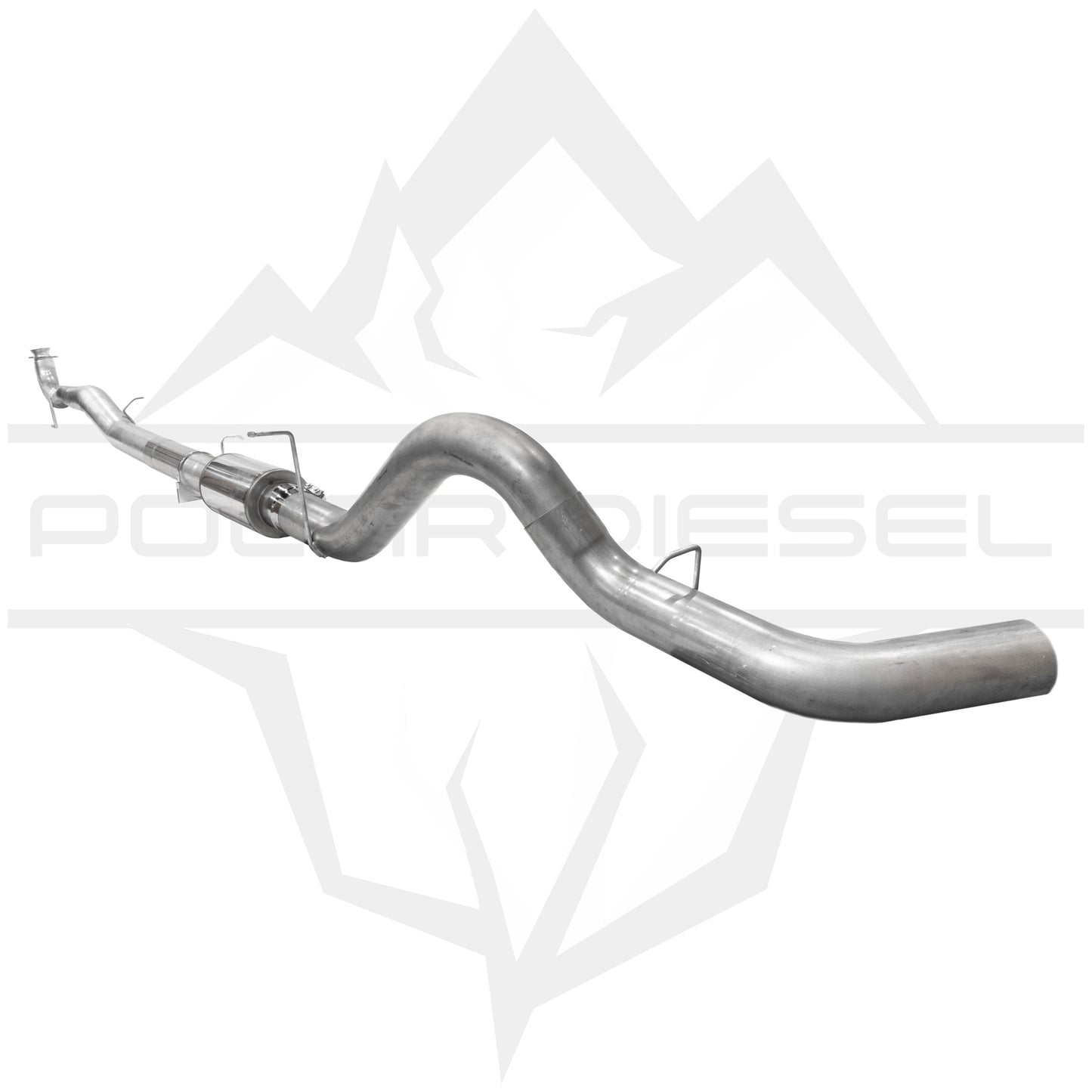 2017-2026 Duramax 6.6L 5" Polar Exhaust With Muffler