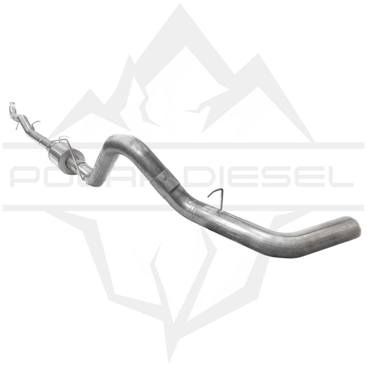 2011-2015 Duramax 6.6L 4" Polar Exhaust With Muffler