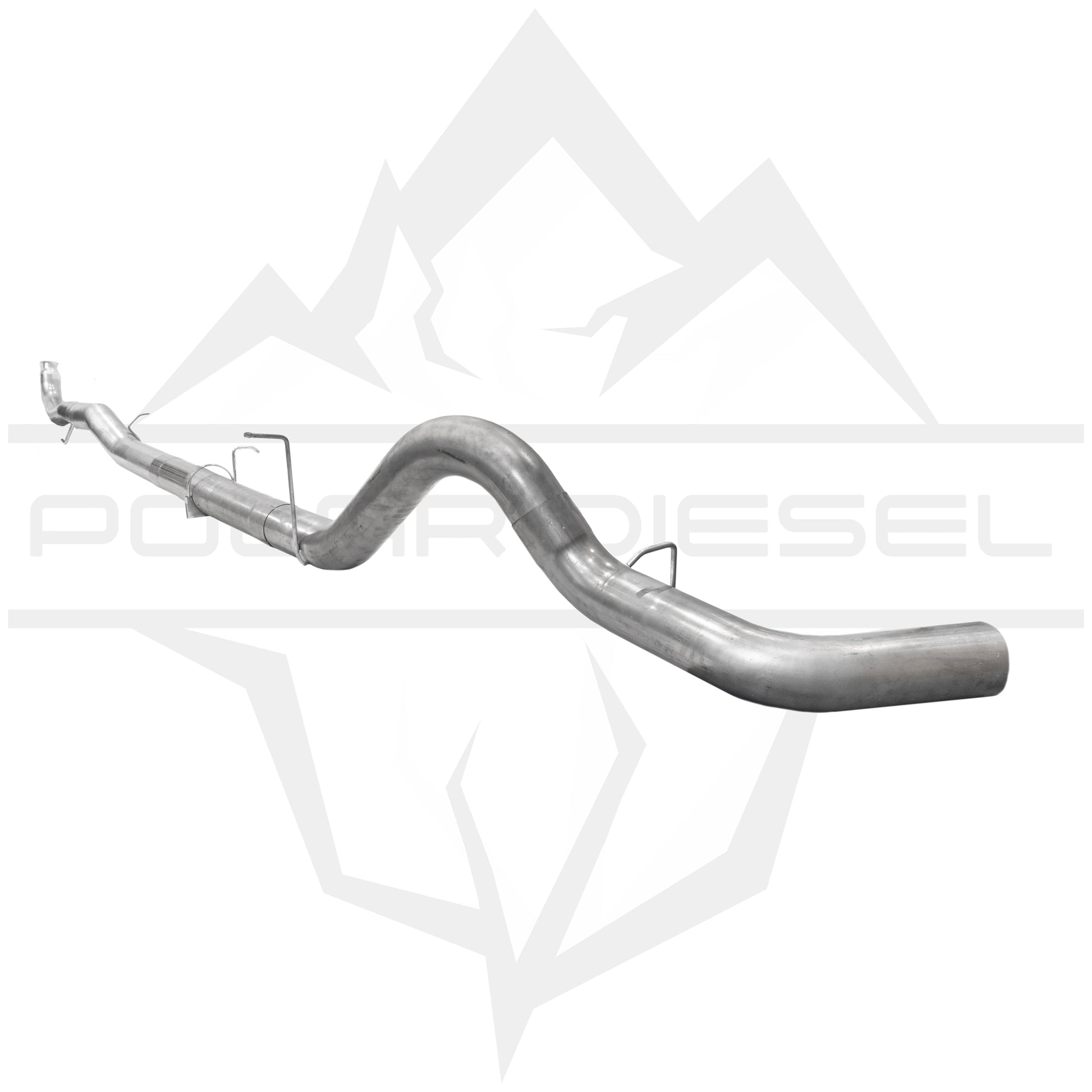 2011-2015 Duramax 6.6L 5" Polar Exhaust - Alpine Diesel Inc.