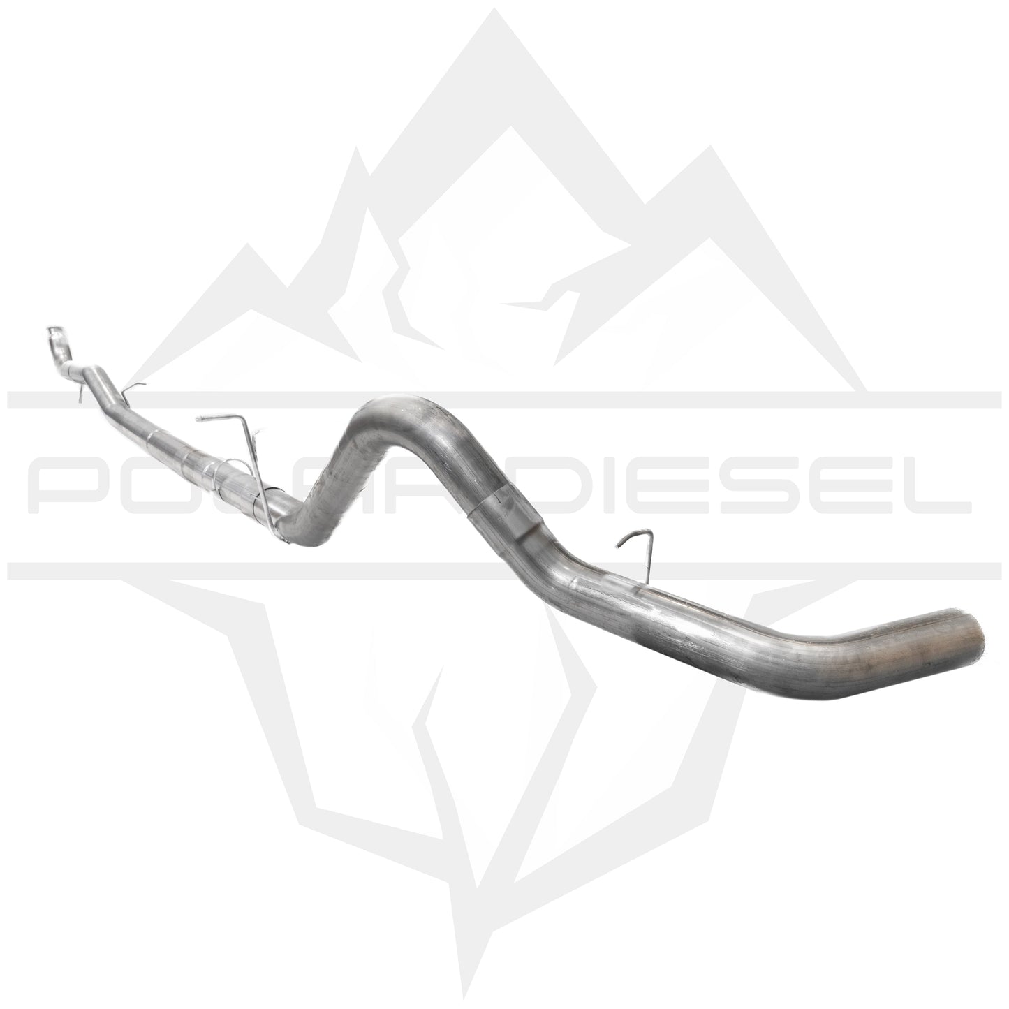 2011-2015 Duramax 6.6L 4" Polar Exhaust - Alpine Diesel Inc.