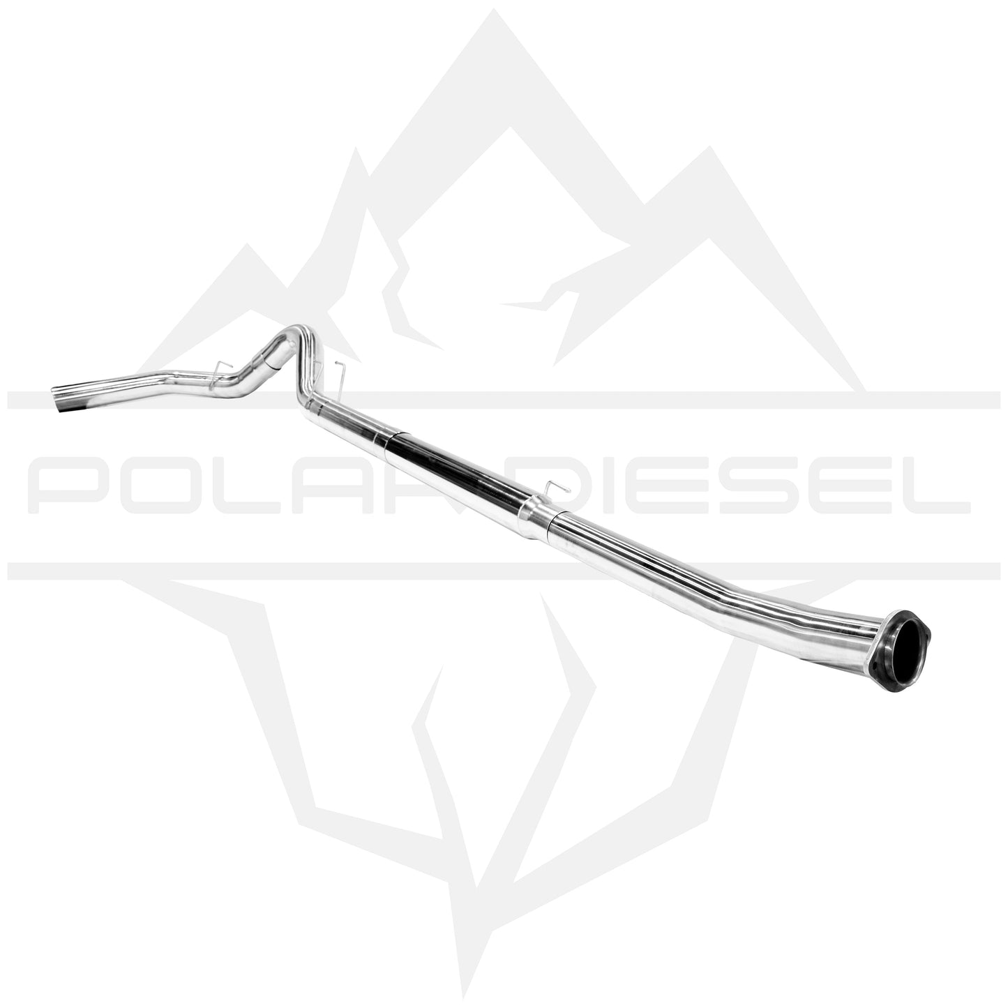 2011-2026 Ford Powerstroke 6.7L 304SS 5" Polished Polar Exhaust