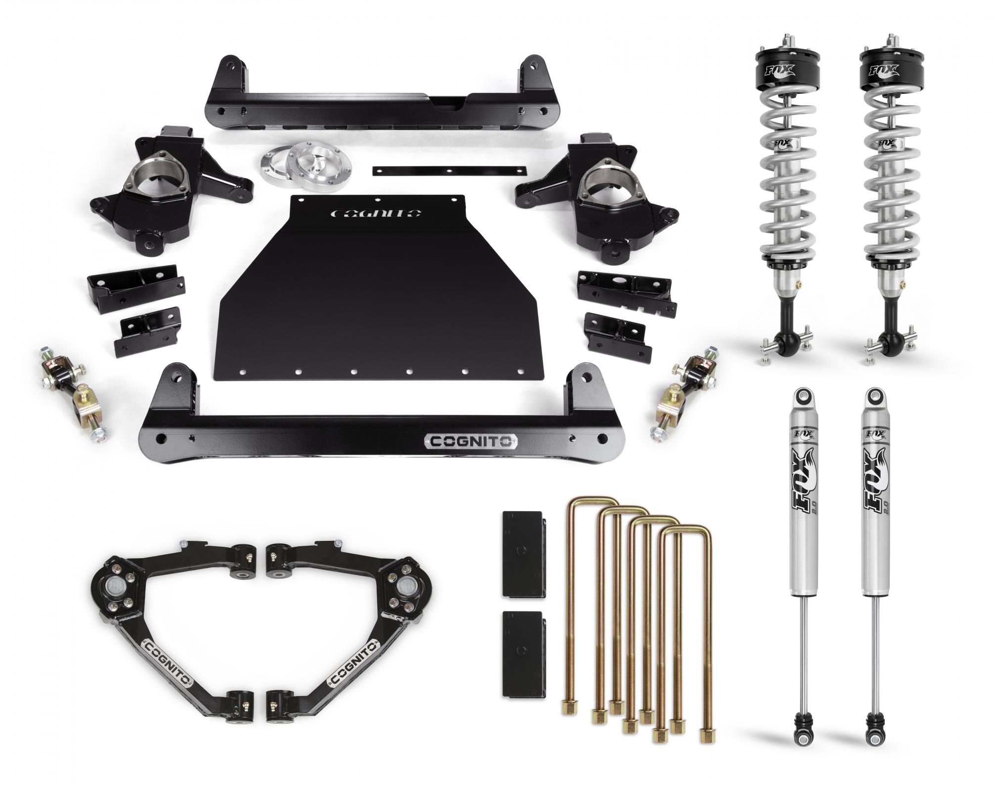 Cognito 2.5-Inch Performance Leveling Kit with Elka 2.0 IFP shocks