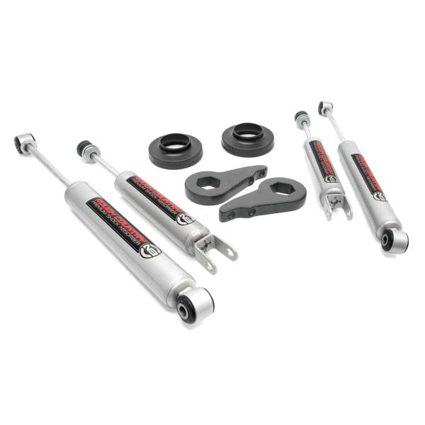 Rough Country 2 Inch Lift Kit - Chevy Suburban 1500 Z71 Tahoe Z71 2WD 4WD (00-06)