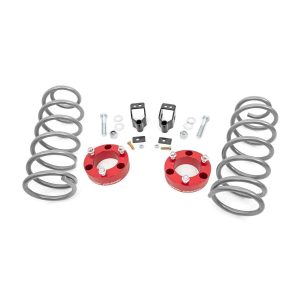 Rough Country 3 Inch Lift Kit - X-REAS - RR Springs - Red - Toyota 4Runner (03-09)