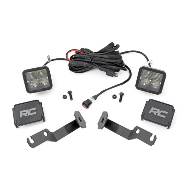 LED Light Kit - Ditch Mount - 2" Spectrum Pair - Spot - Toyota Tacoma (05-15)