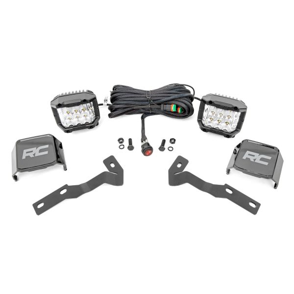 LED Light Kit - Ditch Mount - 3" OSRAM - Wide - Toyota Tacoma (16-23)