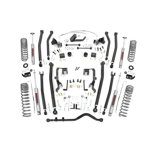 4 Inch Lift Kit - Long Arm - 2 Door - Jeep Wrangler JK 4WD (07-11)