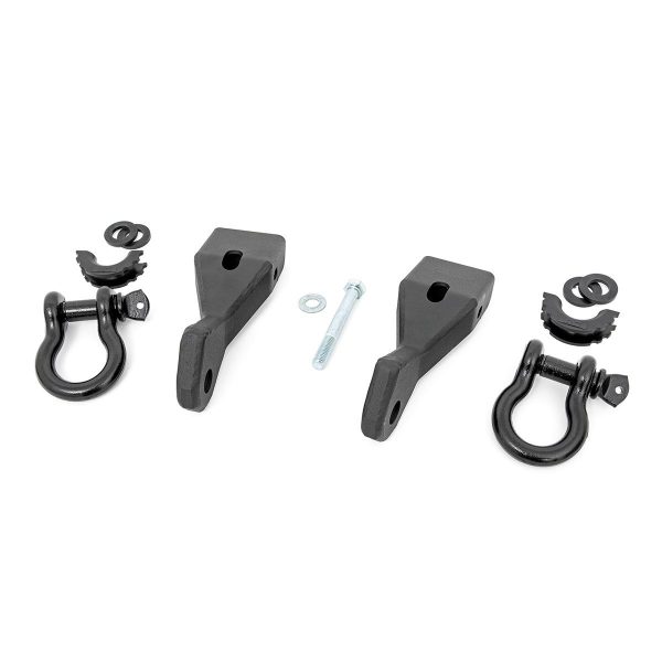 Tow Hook Brackets - D-Ring Combo - Chevy GMC 1500 (07-13)