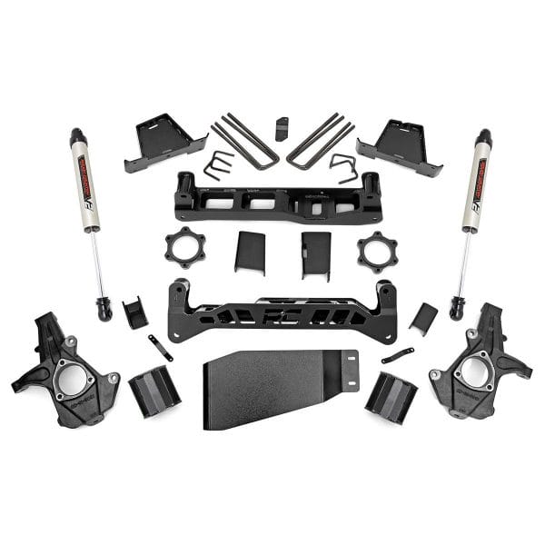 Rough Country 6 Inch Lift Kit - V2 - Chevy GMC 1500 4WD (07-13)