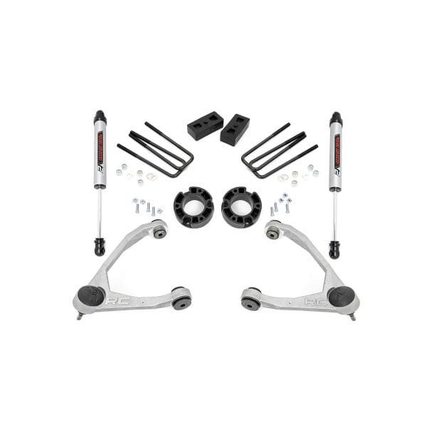 Rough Country 3.5 in. Lift Kit - Cast Steel - V2 - Chevy GMC 1500 (07-16)