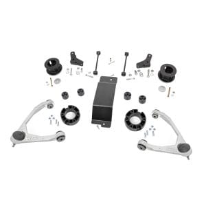 3.5 Inch Lift Kit - Forged UCAs - Chevy GMC SUV 1500 2WD 4WD (07-20)