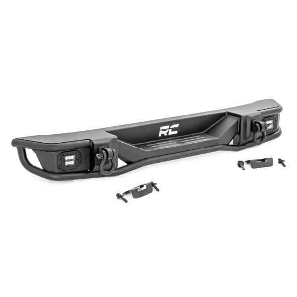 Rough Country Rear Bumper - Tubular - Jeep Wrangler JK (2007-2018)