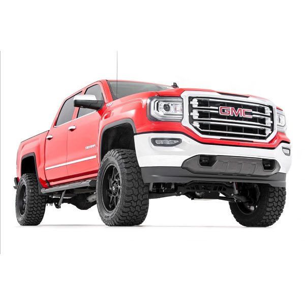 HD2 Running Boards - Ext Cab - Chevy GMC 1500 2500HD 3500HD (07-19)