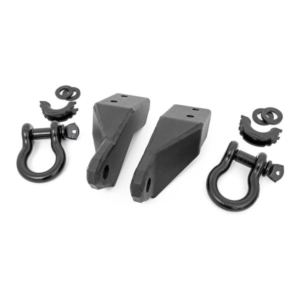 Tow Hook Brackets - D-Ring - Bull Bar Sup - Toyota Tundra (07-21)