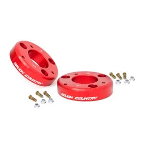 Rough Country 2 Inch Leveling Kit - Red - Ford F-150 2WD 4WD (2009-2013)