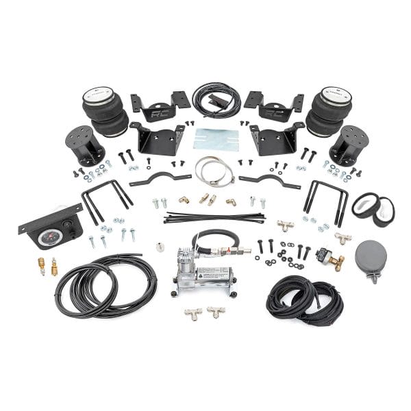 Air Spring Kit w compressor - 7.5 Inch Lift Kit - Chevy GMC 2500HD 3500HD (11-19)