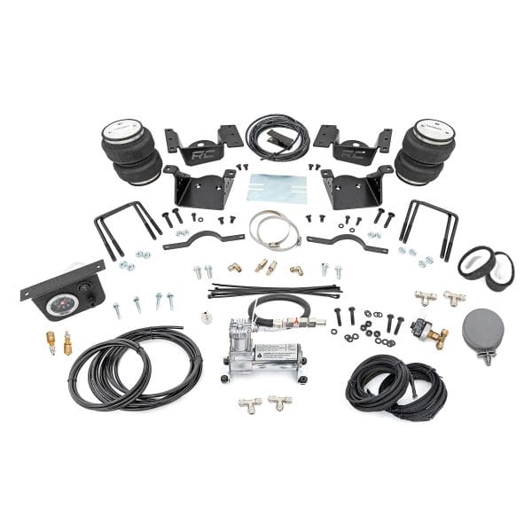 Air Spring Kit w compressor - 0-7.5" Lift - Chevy GMC 2500HD 3500HD (11-19)