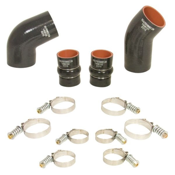 Intercooler Hose & Clamp Kit - 2004.5-2005 Chevy LLY Duramax