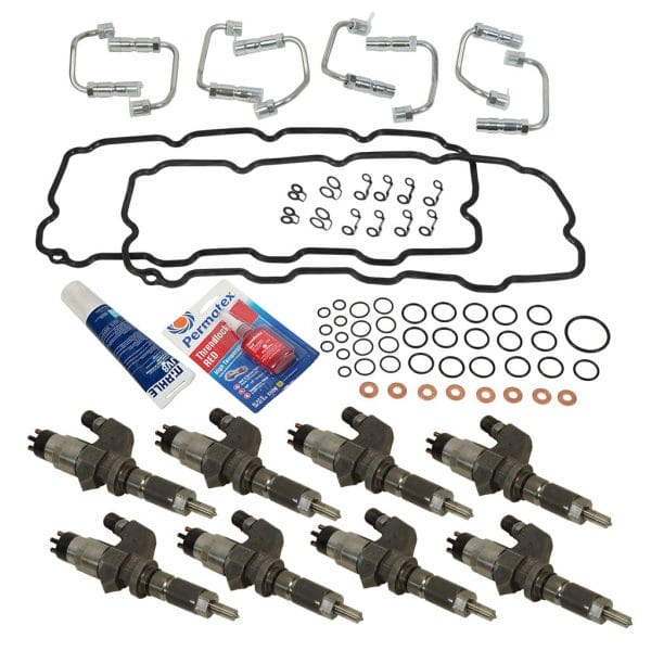 Injectors + Install Kit Chevy/GM 6.6L Duramax 2001-2004