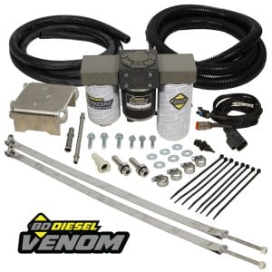 BD Venom Power Stroke Fuel Lift Pump c/w Filter & Separator Ford 6.4L 2008-2010