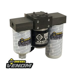 BD Venom Duramax Fuel Lift Pump c/w Filter & Separator - Chevy 2001-2010 6.6L
