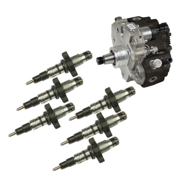 BD 5.9L Cummins Stage 2 Performance CR Pump & Injectors Package Dodge 2004.5-07