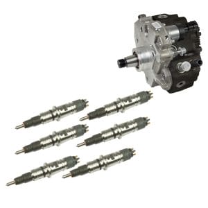 BD 6.7L Cummins Stage 1 Performance CR Pump & Injectors Package Dodge 2007.5-18