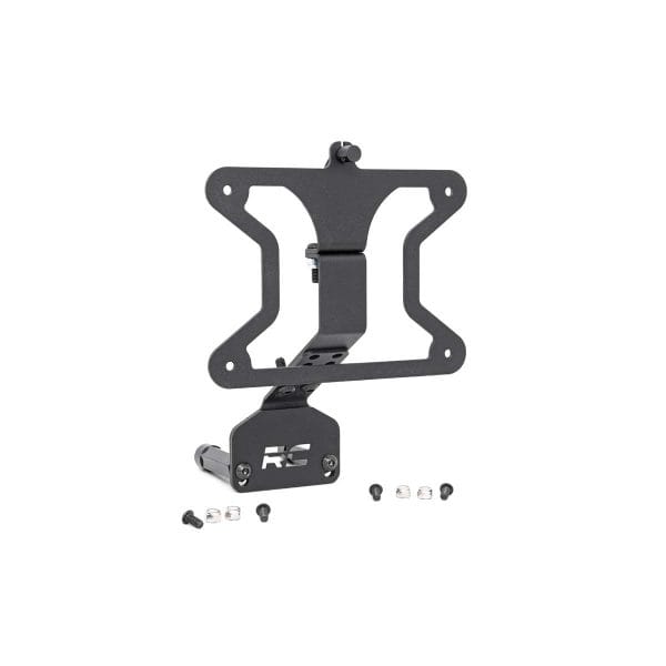 Rough Country License Plate Relocation Bracket - Jeep Wrangler JK (2007-2018)