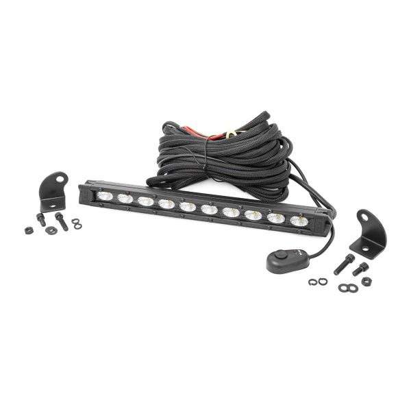 Rough Country Black Series LED - 10 in Light - Slim Line